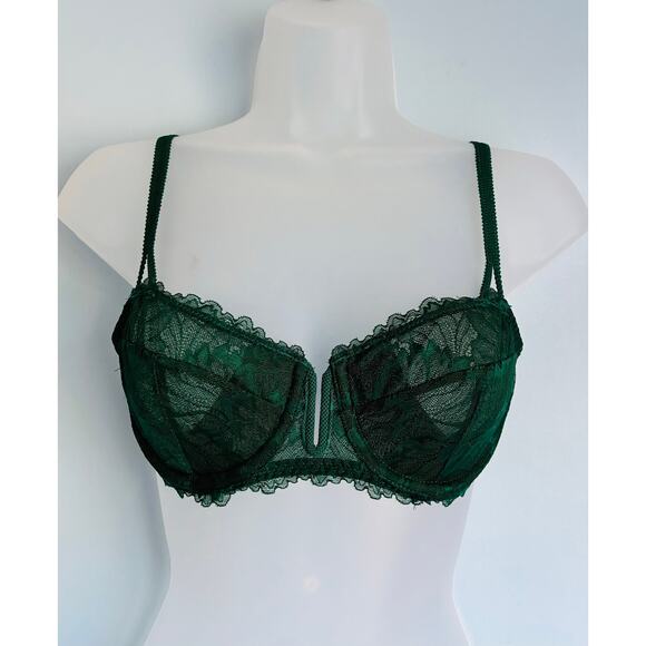Auden Unlined Balconette Coverage Underwire Bra 32B NWOT - Picture 1 of 8